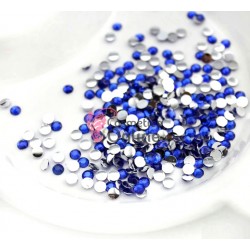 Strasuri din acril 3D Albastru de 4,0mm 400 bucati SA062